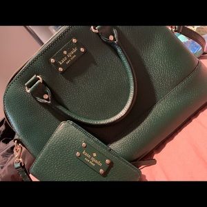 Kate spade purse+wallet